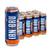 IRN-BRU XTRA, 12 Pack Zero No Sugar & Low Calorie with XTRA Taste Fizzy Drink Multipack Cans - 12 x 500ml Big Cans view 1