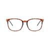 SIKAITE 2 Pairs Lightweight Comfortable Rectangle Reading Glasses Readers for Men Women Spring hinge (Leopard and Decor, 1.0) view 4