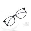 SIKAITE 2 Pairs Lightweight Comfortable Rectangle Reading Glasses Readers for Men Women Spring hinge (Black and Decor, 2.0) view 2