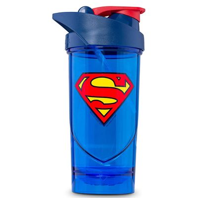 Shieldmixer Hero Pro Classic Shaker for Whey Protein Shakes and Pre Workout, BPA Free, 700 ml, Wonder Woman Classic