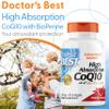 Doctor's Best, High Absorption CoQ10 with BioPerine, 100 mg, 120 Soft Capsules, Vegetable, Coenzyme Q10, Gluten Free, Non-GMO view 2