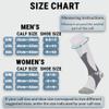 360 RELIEF 1 Pair Compression Socks for Women & Men - Graduated Support - Ideal for Running, Travel, Pregnancy, 15-20 mmHg, S/M, White view 3