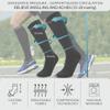 360 RELIEF 1 Pair Compression Socks for Women & Men - 15-20 mmHg Travel Flight Socks  Graduated Support - Ideal for Running, Cycling & during Maternity -S/M, Grey with Laundry Bag view 2
