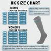 360 RELIEF 1 Pair Compression Socks for Women & Men - 15-20 mmHg Travel Flight Socks  Graduated Support - Ideal for Running, Cycling & during Maternity -S/M, Grey with Laundry Bag view 3