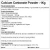 Calcium Carbonate Powder 1Kg | Pure Powder | Vegan Friendly view 2