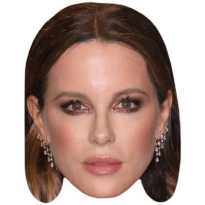 Kate Beckinsale (Earrings) Big Head. Larger than life mask.