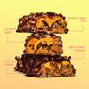 Misfits Vegan Protein Bar, Cookie Butter (Speculoos), Plant Based Chocolate Protein Bars, High Protein Snacks with 15g Protein Per Bar, Low Carb, 1g Sugar, High Fibre, Healthy Snack, 15 x 50g Pack view 4