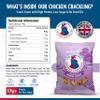 Chicken Crackling Sunday Roast, Double Cooked Chicken Skin Crisps, High Protein Low Carb Keto Snack, No Seed Oils, Gluten Free Pork Scratchings Alternative, 10x40g view 2