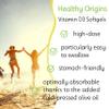 Healthy Origins, Vitamin D3, 1,000 IU, 360 Softgels, Gluten Free, Soy Free, Non-GMO view 4