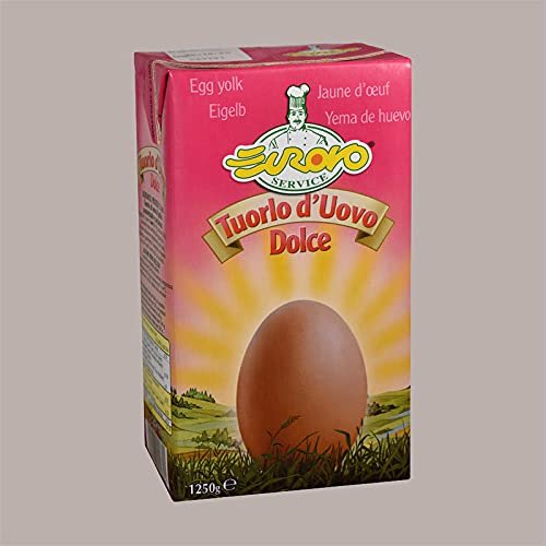 Lucgel 50% Stabilised Sugar Egg Yolk for Ice Cream and Desserts - 1.25kg -