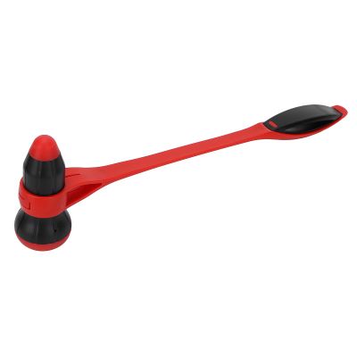 01 02 015 Body Stress Reliever Massage Hammer, Knock Back Massager Silicone Massage Hammer Full Body Massage Stick Hammer Stick Multifunctional for Home Office