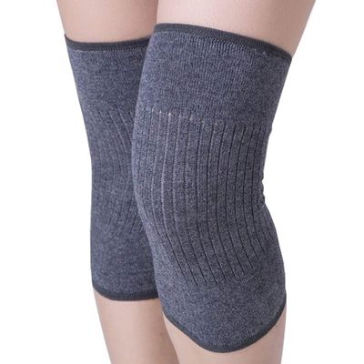 1 Pair Unisex Winter Cashmere Knee Warmer Stretchy Knit Knee Brace Arthritis Knee Wrap Pad Support Band Cold Knee Sleeve for Women Men Yoga Dancing & Other Sports, Arthritis Knee Joint Pain Relief