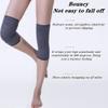 1 Pair Unisex Winter Cashmere Knee Warmer Stretchy Knit Knee Brace Arthritis Knee Wrap Pad Support Band Cold Knee Sleeve for Women Men Yoga Dancing & Other Sports, Arthritis Knee Joint Pain Relief view 4