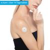 40 Pack Freestyle Libre 2 Sensor Covers, LiangMai Freestyle Libre Adhesive Patches, Waterproof, Self-Adhesive & Transparent Without Glue in The Center 14 Days Long Stay CGM Overpatch Protection view 3