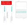 100 PCS Dual-Use Interdental Brushes Silicone Dental Picks Orthodontic Interdental Brush Toothpick Dental Tooth Flossing Dental Brushes Teeth Brush Picks Dental Toothpicks for Braces Oral Cleaning view 2
