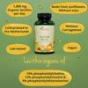 Vegavero Organic Lecithin Oil 1800 mg | Highly Dosed | Sourced from Sunflowers | 120 Capsules | NO Additives | Vegan | 15% Phosphatidylcholine view 3