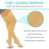 Vive Thigh High Compression Socks Women 15-20 mmHg - Stockings for Women Men - Varicose Veins Treatment for Legs - Medical Open Toe Leg Sleeve for Circulation- DVT Prevention view 4