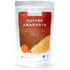 powbab Puffed Amaranth - 100% Organic Amaranth Popped in USA Whole Puffs. Good Protein Source, No Oil or Salt, No Sugar Added, Unsweetened Cereal. Expanded Amaranth Grain Seeds in Bulk, Non-GMO (5 oz) view 1