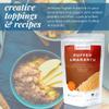 powbab Puffed Amaranth - 100% Organic Amaranth Popped in USA Whole Puffs. Good Protein Source, No Oil or Salt, No Sugar Added, Unsweetened Cereal. Expanded Amaranth Grain Seeds in Bulk, Non-GMO (5 oz) view 3