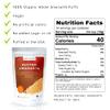 powbab Puffed Amaranth - 100% Organic Amaranth Popped in USA Whole Puffs. Good Protein Source, No Oil or Salt, No Sugar Added, Unsweetened Cereal. Expanded Amaranth Grain Seeds in Bulk, Non-GMO (5 oz) view 4