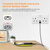 Aieve Charger for Philips One Blade QP2530 QP2630 HQ850, 8V USB Charger Charging Cable Power Cord for Philips Norelco Oneblade QP2530 QP2630 HQ850 HQ912 HQ913 HQ914 Hybrid Trimmer Shaver view 3