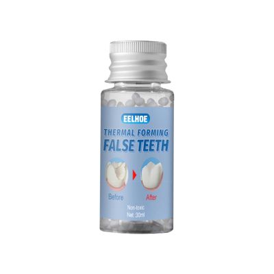 PAKEY Temporary Tooth Repair Kit, Temporary Tooth Filling, Non-Toxic Materials, Tooth Gel Filling for Film TV Cosmetics, Tooth Repair Kit for Filling, Fixing, Missing and Broken Tooth