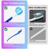 Annhua Braces Cleaning Kit 8 Pack, Orthodontic Travel Dental Care Set with Interdental Brushes, Brace Wax, Floss Threader, Oral Mirror & Timer - Portable for Teeth Aligners, Retainers - Green view 4