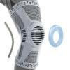 360 RELIEF - Compression Knee Brace with Gel Pads and Side Knee Stabilizers, Joint Support, Comfort, Active Recovery, Running, Workout Protection - Medium, Grey + Laundry Bag view 1