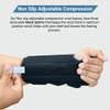 360 RELIEF Wrist Support Brace - Adjustable Straps & 3 Metal Splints for Stability | Ideal for Daily Activities, Sports, & Workouts | Medium for Left Hand with Mesh Laundry Bag view 2