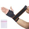 360 RELIEF Neoprene Wrist Support Brace - Adjustable Hand Wrap with Thumb Loop | Gym, Workout, Training | Black, Fits Left or Right Hand with Mesh Laundry Bag view 1