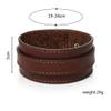 WQZYY&ASDCD Womens Bracelets Bangle Punk Men Jewelry Leather Bracelet Vintage Cuff Charm Bracelet For Men Leather Jewelry Party Gifts-C26 view 2