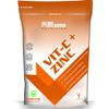 Pure Source Nutrition Vitamin C + Zinc Vegan Tablets Immune System Support High Strength with Ascorbic Acid - UK Made (90 Tablets) view 1
