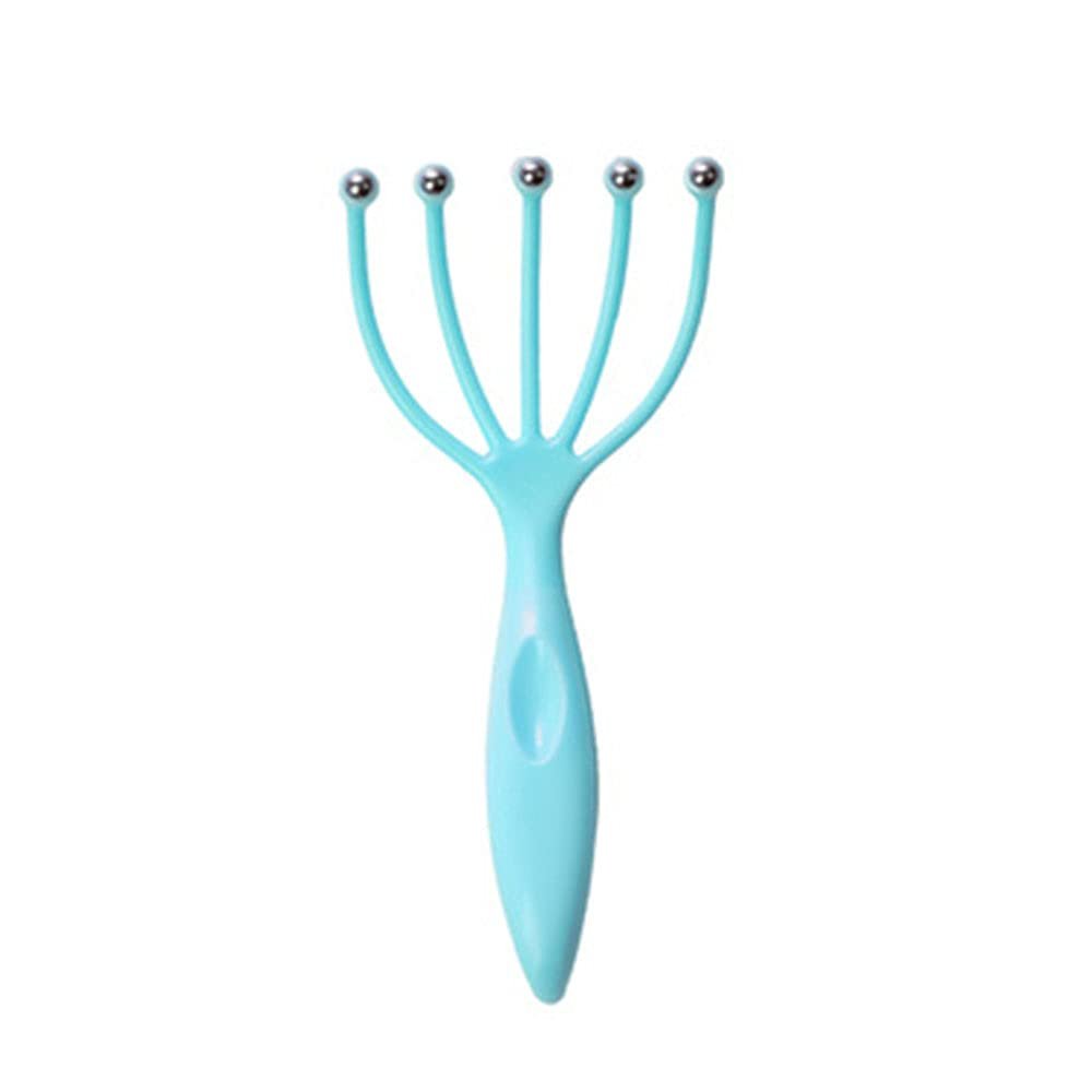 2PCS Scalp Massager,Handheld Claw Head Massager for Deep Relaxation & Stress Reduction in The Office Home SPA(Blue)