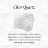 HXSCOO Natural Transparent Pure Lemurian Seed White Quartz Crystal End Bar crystal White Crystal Specimen Healing Energy (Size : 100g) view 3