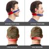 Neckline Shaving Template Non-Slip Hair Trimming Guide, Skin Safe DIY Hands-Free Cut Trim and Shave Use Barber Style Tool for Straight Lines view 3