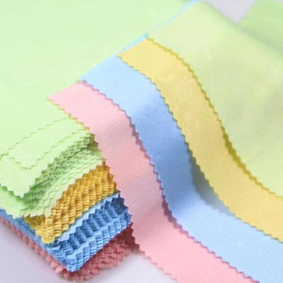 10pcs Glasses Cleaning Cloth 4 Colors Lens Cloth Wipes for Lens 13 * 13cm for Glasses Mac Camera Computer-Default