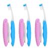 Kids Toothbrushes 6PCs, Manual Brushes for Kids 18.5cm, Folding Toothbrushes, Childrens Toothbrushes for Travel, Little Teeth Toothbrush 3+ Years view 1