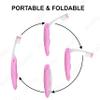 Kids Toothbrushes 6PCs, Manual Brushes for Kids 18.5cm, Folding Toothbrushes, Childrens Toothbrushes for Travel, Little Teeth Toothbrush 3+ Years view 3