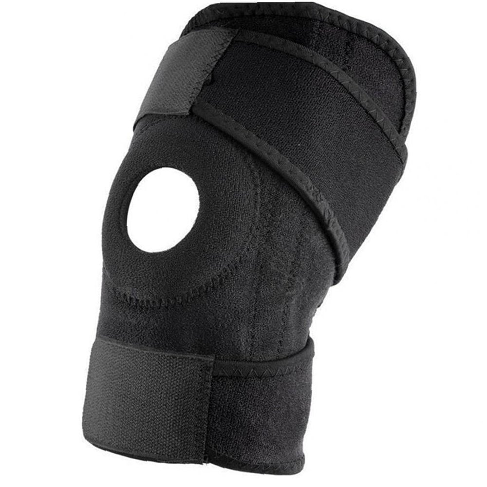1pc Adjustable Unisex Cap Stabilizer Knee Pads Riding Warm Protector Collision Sleeve for Outdoor Mountaineering