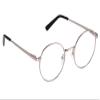 Edison & King Delight - thin-rimmed round reading glasses - with premium lenses (Silver, +1,50 dpt) view 1