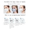 Essential Oil Diffuser Suitable for Masks Mask Aromatherapy Buckle Expansion Magnetic Mask Essence (2)-018+ (10 Cotton Cores)_12Mm view 3