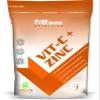 PSN Vitamin C + Zinc Vegan 60 Tablets Immune System Support High Strength with Ascorbic Acid - UK Made view 1