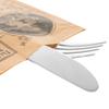 300 Units - Black Napkins Enf. 'D.Point' 40 x 32 cm 'Just In Time Closed' 40 + 10Pe G/M2 11 x 25 cm Natural 'Times' Kraft Laid view 3