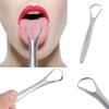 6 pcs Tongue Scraper, BOSOIRSOU Stainless Steel Tongue Cleaners Portable Tongue Brushes Breath Fresher Tool for Adults Kids Oral Care view 4