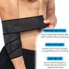 360 RELIEF - Elbow Support Brace Compression Bandage | Fitness, Gym, Workout, Squats, Powerlifting, Weightlifting, Relieve, Sports | Black Mesh Laundry Bag | view 4