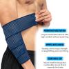 360 RELIEF - Elbow Support Brace Compression Bandage | Fitness, Gym, Workout, Squats, Powerlifting, Weightlifting, Relieve, Sports | Blue Mesh Laundry Bag | view 4