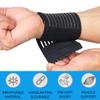 360 RELIEF Wrist Support Wrap Compression Brace | Fitness, Gym, Crossfit, Weightlifting, Powerlifting | Black with Mesh Laundry Bag view 3
