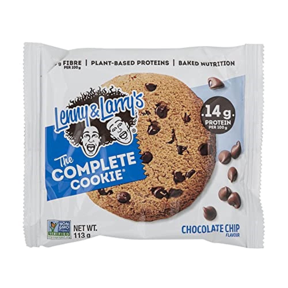 Lenny & Larry's Chocolate Chip The Complete Cookie, 113g, Pack of 12