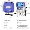 XJZHANG Air Compression Leg Massager Full Body Pressotherapy Equipment for Feet, Legs, Waist,Calf,Arm, Improve Blood Flow Circulation view 2