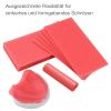 20PCS Dental Base Plate Wax, Cannot be used for dentures Red Utility Bite Wax Sheets Casting Wax Sheet Dentist Dental Lab Supply Modeling view 2
